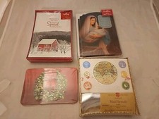 New 4 Lot CHRISTMAS CARD Postcard Sets 71 Total Day Spring-American Greetings