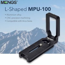 MENGS MPU-100 L Bracket Schnellwechselplatte Für DSLR Kamera mit Arca-Swiss