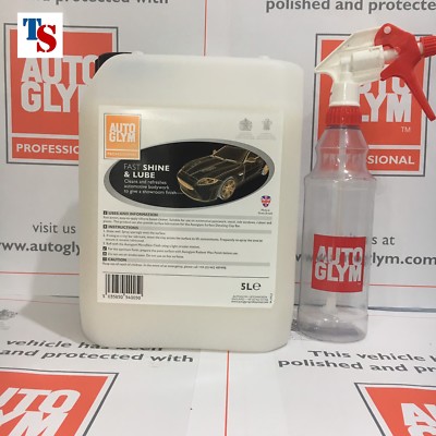 Autoglym Fast Lube & Shine 5 Liter 5L + AG Flasche (Car Showroom Finish ORIGINAL)
