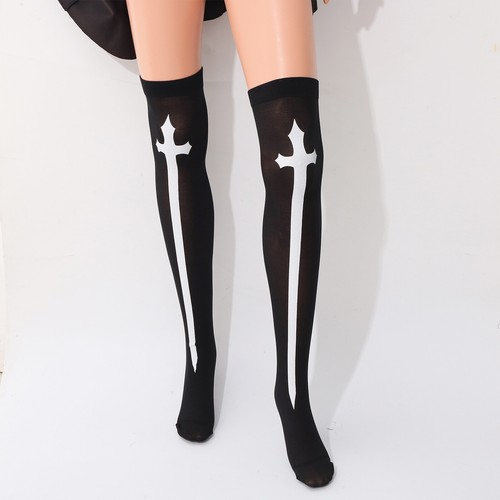 Cotton Scarf Performance Suit Priest_Cross Headdress Nun Tube Stockings Gloves - Picture 16 of 27