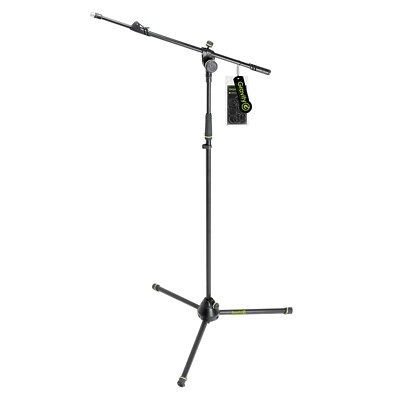 Gravity Stands MS 4322 HDB Heavy Duty Microphone Stand Tripod 2-Point Telesco...