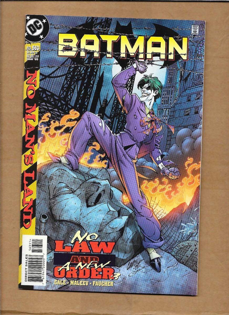 BATMAN 563 J SCOTT CAMPBELL JOKER COVER DC NO MANS LAND | eBay