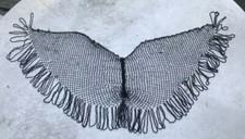 Vintage Antique Victorian Beaded Cape / Ornate Dress Neck piece