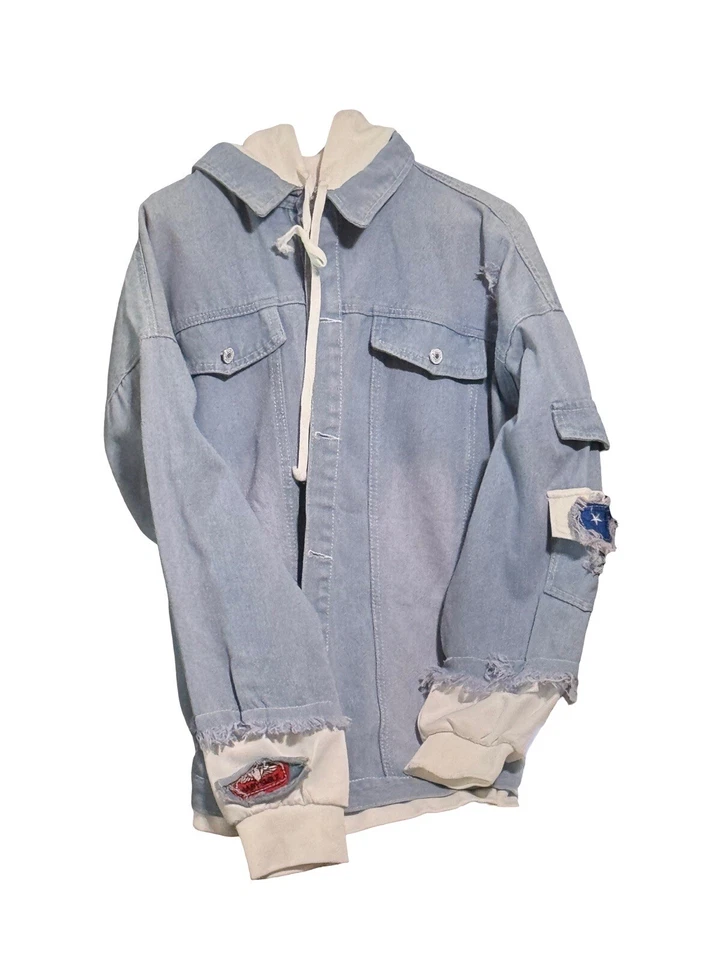 Bioworld Naruto Adult Large Unisex Denim Jacket/New 📦 - Image 2 of 4