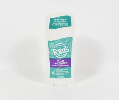 Toms of Maine Long Lasting Deodorant WILD LAVENDER 2.25 oz Aluminum Free