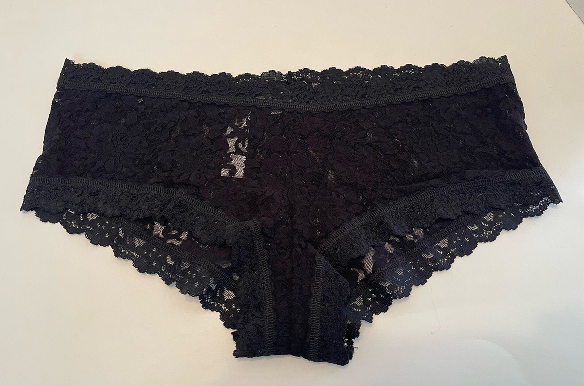 Lot De 9 Culottes Dentelle Hanky Panky Signature Lace Boyshorts - Taille L, Couleurs Assorties