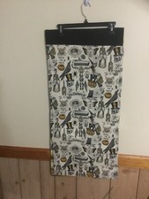 HALLOWEEN "TRICKERY" Alex Henry Fabric Table Runner 13” X 36”