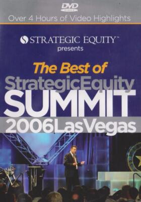 The Best Of Strategic Equity Summit 2006 DVD VIDEO SEMINAR real estate industry