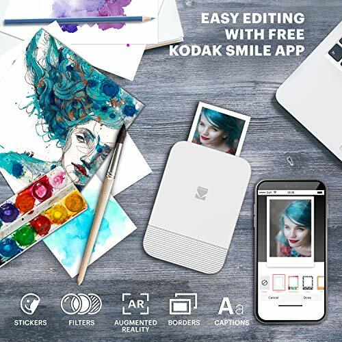 kodak smile instant digital bluetooth printer for iphone & android
