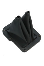 1980-86 Cj D300 Twin Stick Black Marine Grade Vinyl Shift Boot Bezel 1980-86 Cj D300 Twin Stick Black Marine Grade Vinyl Shift Boot Bezel