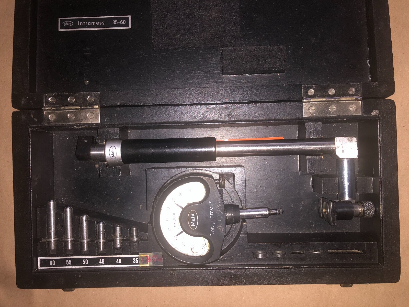 Intramess Digital MAHR INTRAMESS BORE GAGE 35-60 COMPRAMESS INDICATOR .0001