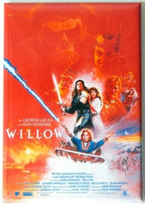 Willow MAGNET 2'' x 3'' Refrigerator Locker Movie Poster Image 2 FREE SHIPPING