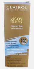 Clairol Soy4Plex 3AA/57D Light Ultra Cool Brown LiquiColor Permanent Hair Color