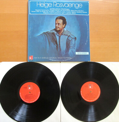 Helge Rosvaenge 2xLP Historical Performances 1938-1943 NM G/fold BASF KBF 21485