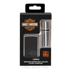 ZIPPO HARLEY DAVIDSON ACCENDINO CANISTER SET 46131 ZIPPO ORIGINAL USA