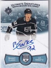 2022-23 Upper Deck Ultimate Hockey Brandt Clarke Ultimate Signature Rookie