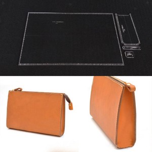 4Pcs-Leather-Craft-Acrylic-Large-Hand-Bag-Pattern-Templates-Stencil-W-Holes