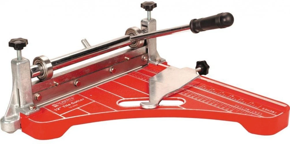 12 in. Pro Grade VCT Vinyl Tile And Luxury Vinyl-Tile Cutter Professional  Grade