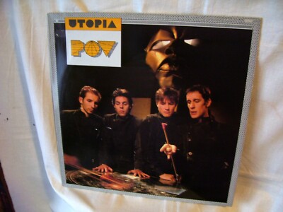 Todd Rundgren'S Utopia LP  POV 85 Foot-for-Thought Rec. Holl. Press.