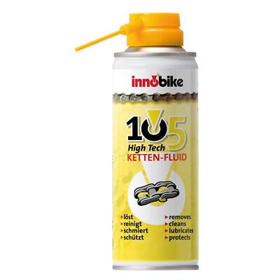 Innotech High Tech Kettenfluid 105 300ml Sprühdose mit Schnorchel Fahrrad Pflege