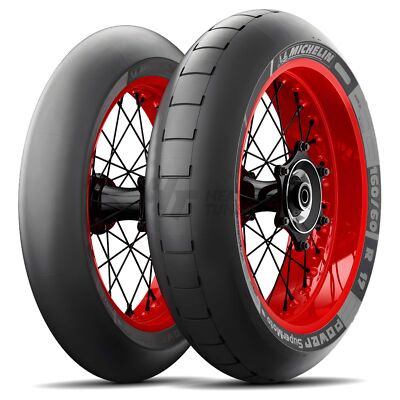 Reifen Michelin Power Supermoto Med / Soft 120/75 R16.5 TL vorne