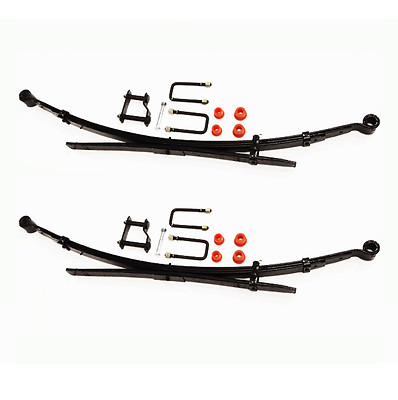 Pair of Rear Leaf Springs With Kits For Nissan Navara D40 2.5TD 5