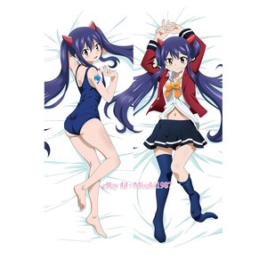Fairy Tail Wendy Marvell Anime Girl Dakimakura Hugging Body Pillow Cases Cover Ebay