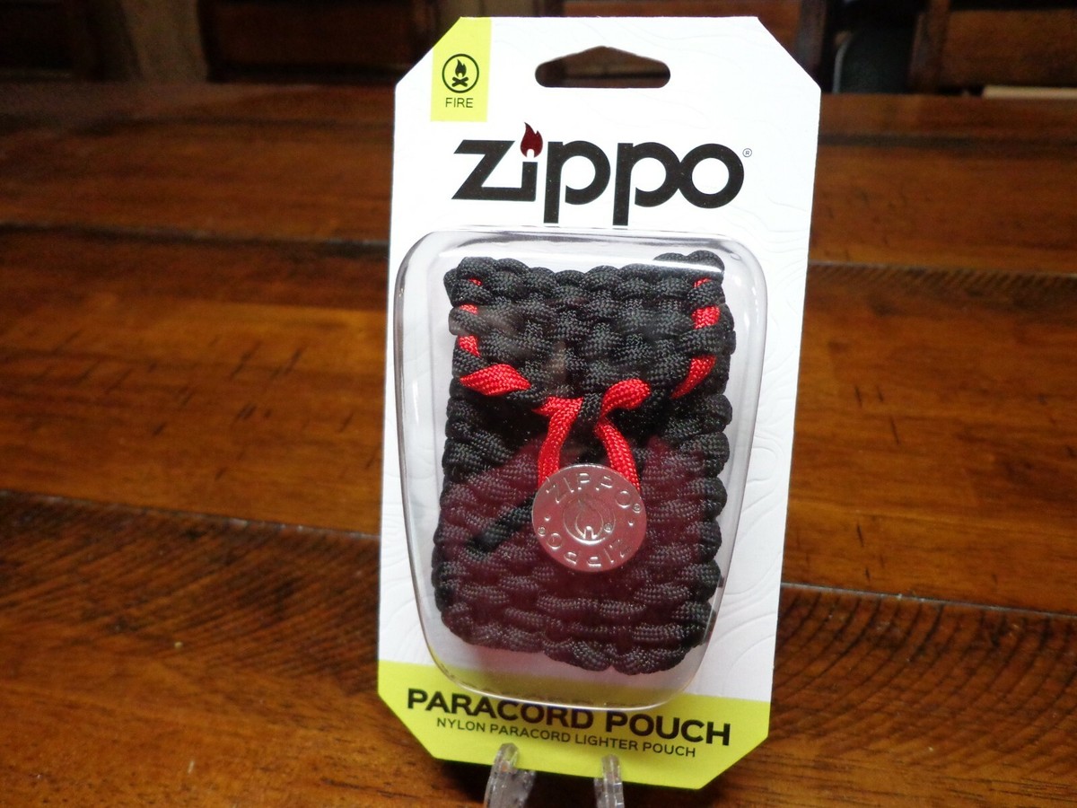 ZIPPO ライター/  エコバッグ ZIPPO PARACORD POUCH EDC NO LONGER MADE MINT IN BLISTER PACKAGE