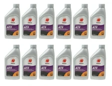 For Mazda 2 3 5 6 CX-7 Set of 12 Quart Auto Trans ATF Type M Oil Fluid Idemitsu