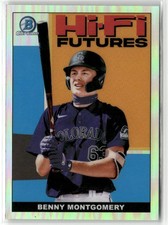 2022 BOWMAN #HIFI-2 BENNY MONTGOMERY HI-FI FUTURES COLORADO ROCKIES