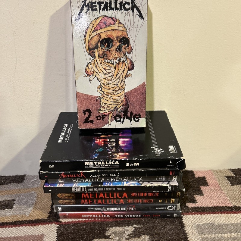 Metallica DVD Concert Lot
