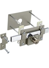 SEPOX Long Throw Heavy Duty Gate Lock for Wooden/Metal Gates,6 Keys(Green 50MM)