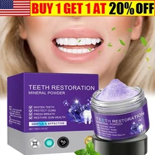 Dental Restoration Mineral Powder, Mineral Tooth Powder, Teeth Whitening US~