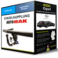 Abnehmbare AnhäNgerkupplung für Opel Insignia Sports Tourer 17- Typ Z18 Auto Hak