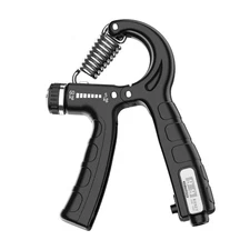  Adjustable Grip Strength Trainer with Finger Exerciser Hand Grip Strengthener f