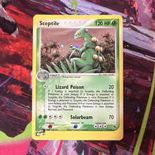 Sceptile 11/109 LP Ruby and Sapphire Holo Rare 2003 Stage 2 HP120 on eBay