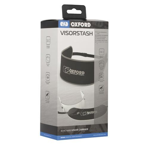 Oxford Visorstash XL Deluxe Visor Carrier – Wearable, Anti-Scratch, Water-Resist