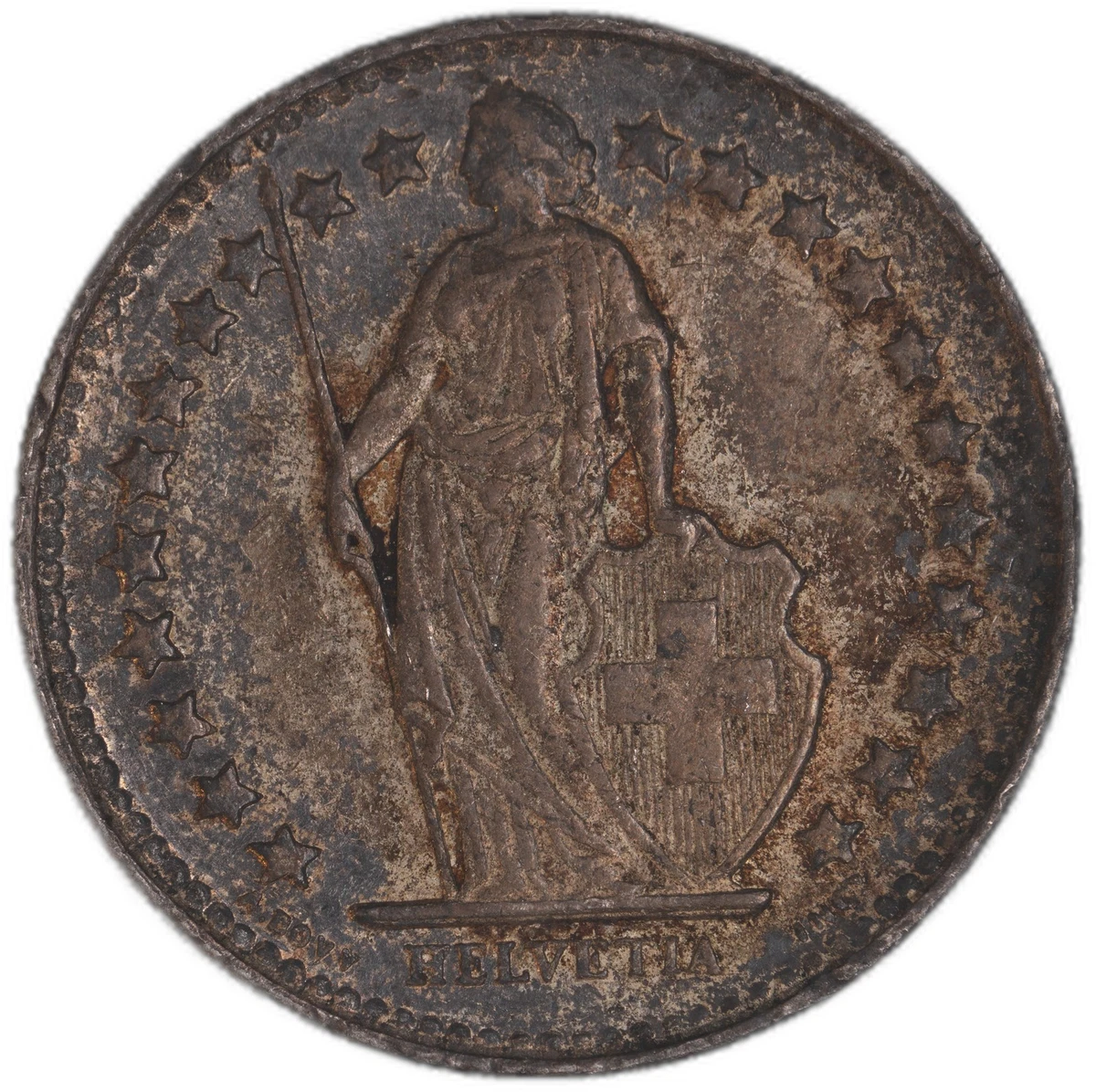 银色1946 年瑞士硬币| eBay