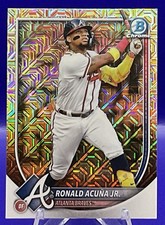 2025 Bowman Chrome - Ronald Acuña Jr. #13 Mega Box Mojo Refractor