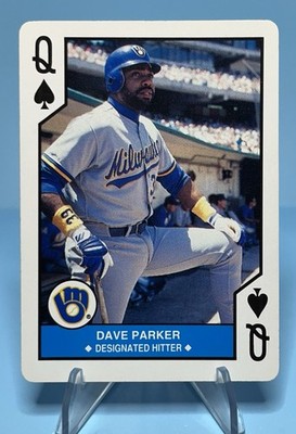 Dave Parker 1990 U.S. Playing Card Co. Major League All-Stars Playing Cards #Q