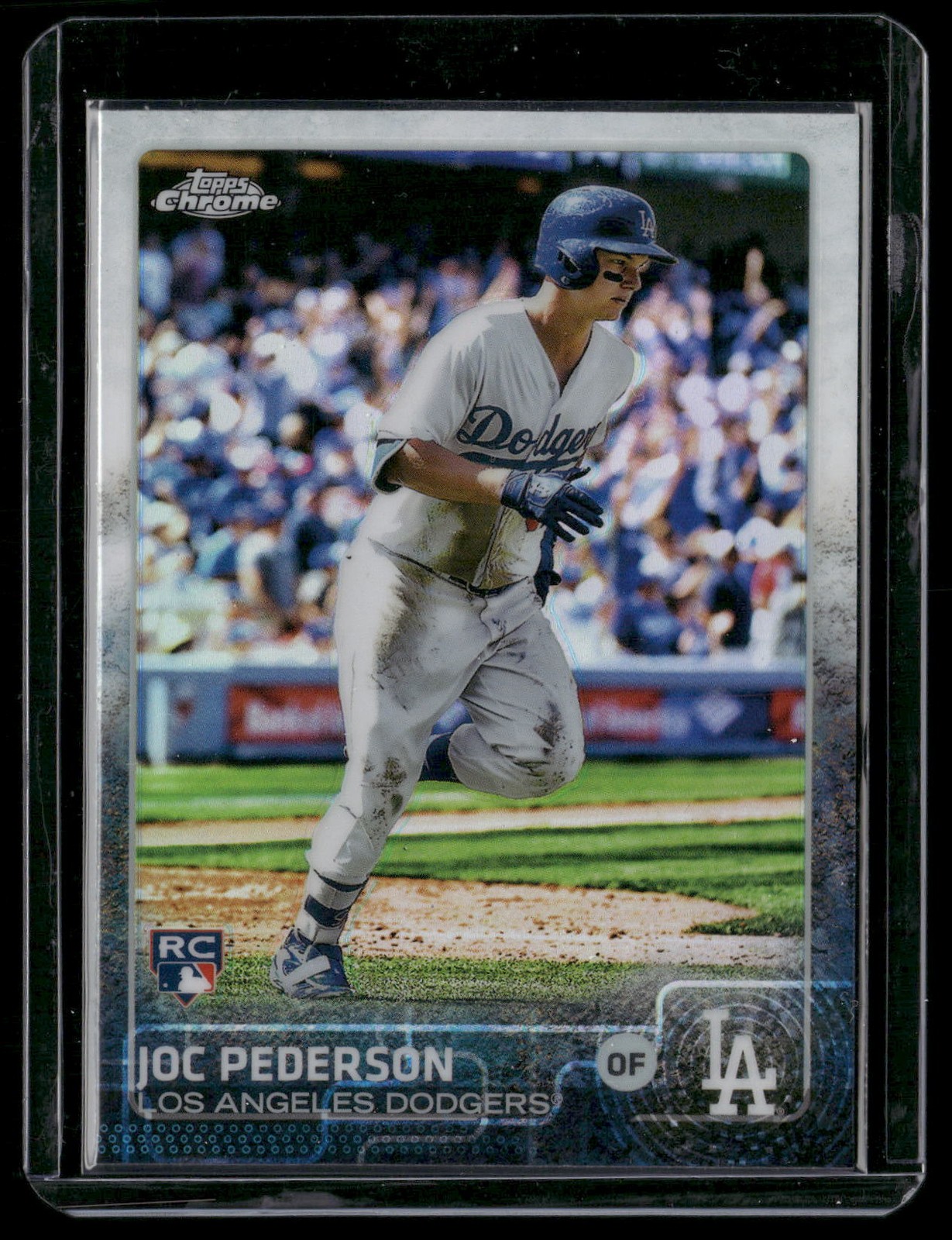 2015 Joc Pederson Topps Chrome #129 Refractor