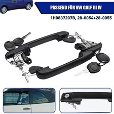 TÜRGRIFF GRIFF SCHLOSS VORNE LINKS RECHTS FÜR VW GOLF 3 4 CABRIO VENTO 1H0837207