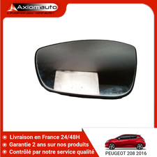 Glace de rétroviseur Peugeot 208