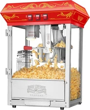 Popcorn Popper Machine Great Northern Popcorn 3-Gallon Popper Red