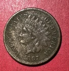 1867 US Indian Head Cent! Choice VF Details! Lower Mintage! Semi Key Date!