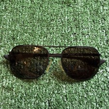 Artcraft USA Aviator Eyeglasses Frame only 58-18-140 Jet Black Matte