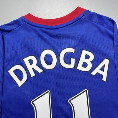 チェルシー 2010/2011 ドログバ　サイズ M CHELSEA ADIDAS TECHFIT 2010/2011 FOOTBALL JERSEY #11 DROGBA SIZE