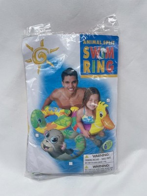 Intex The Wet Set 2010 Animal Split Ring #59220T Pelican Swim Tube New Sealed