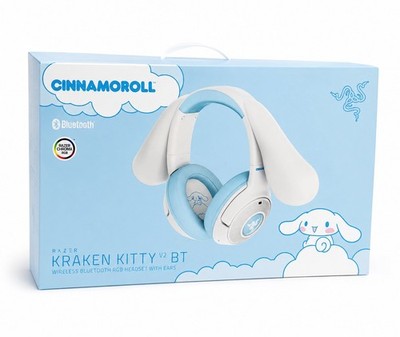NEW Razer Kraken Kitty v2 BT  -Cinnamonroll Headset Limited Edition