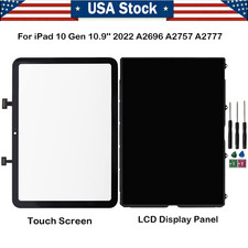 LCD Display Touch Screen Digitizer For iPad 10th 2022 10.9" A2696 A2757 A2777